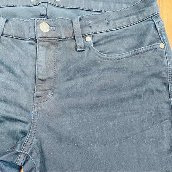 Madewell Skinny Skinny Moto Zipper Ankle Jeans , size 32 - Picture 14 of 14